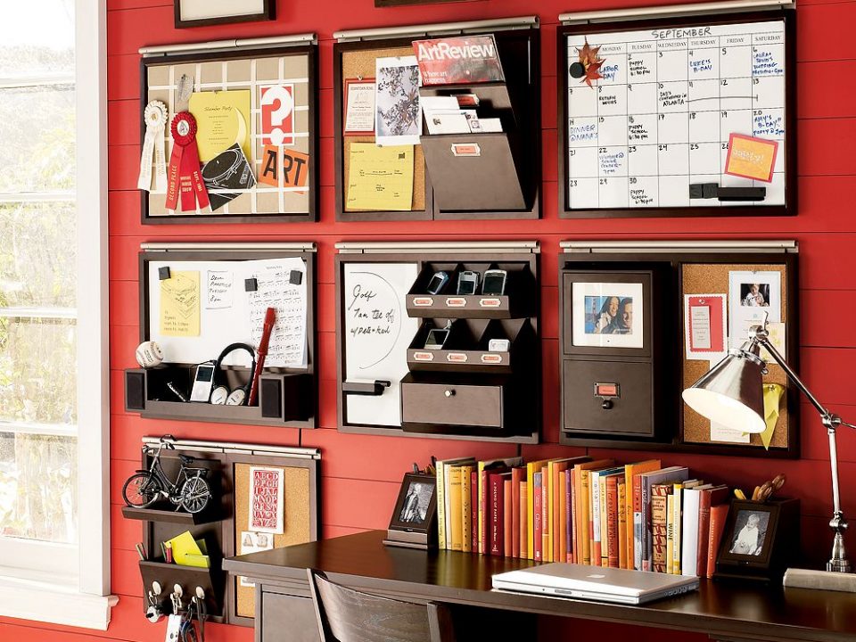 organized office space